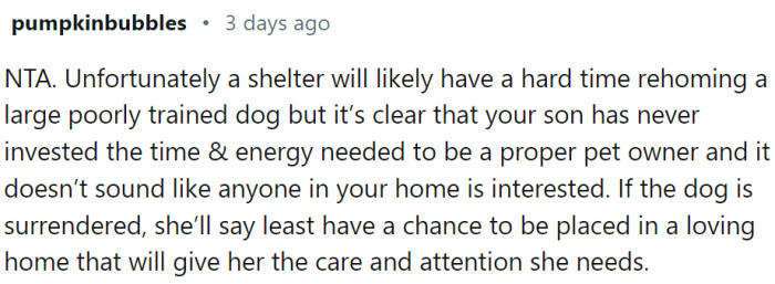 Another harsh truth: