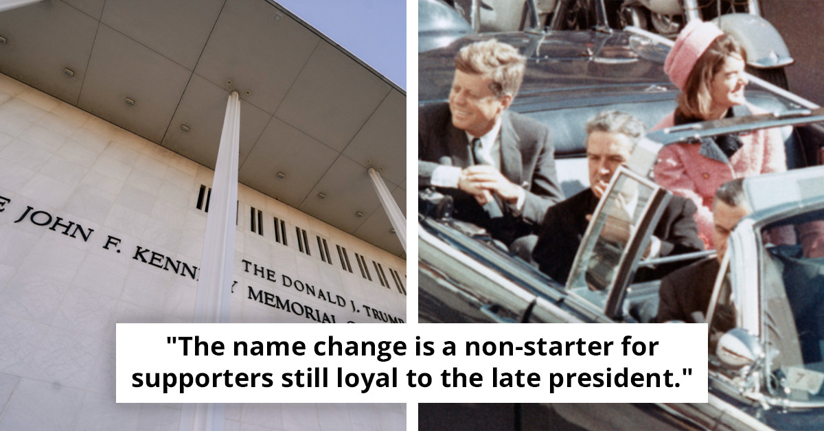 Kennedy descendant pledges action as Trump renames iconic Kennedy Center in his honor