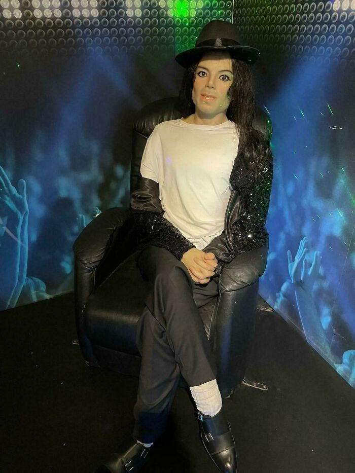 "Michael’s Wax Statue In Polonia Wax Museum"