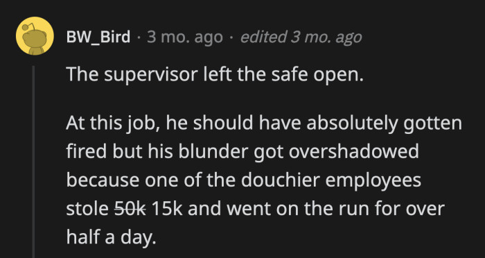 6. Was it a coincidence, or were they in on it?