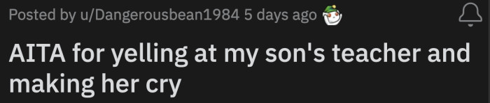 This is the situation OP was in