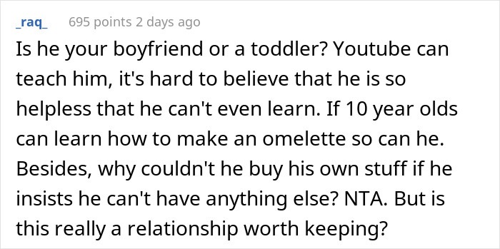 Some went as far as calling him a toddler.