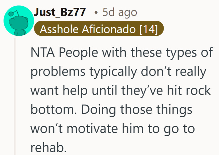 Sometimes the push to change does not come from comfort or support.
