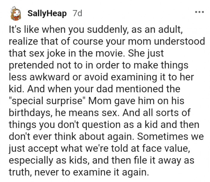 13. The things you realize when you finally become an adult