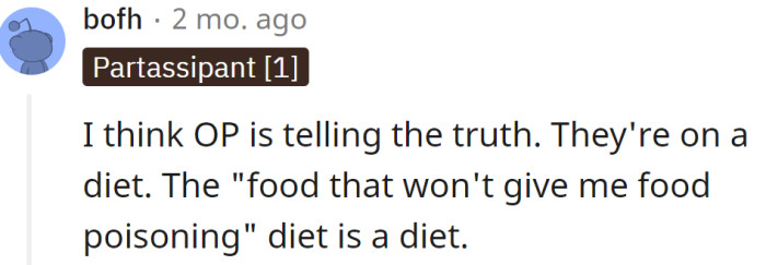 No pet hair diet is a diet; he wasn't lying