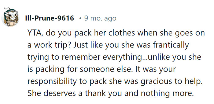 OP's work trip mix-up sounds like a one-act play titled 