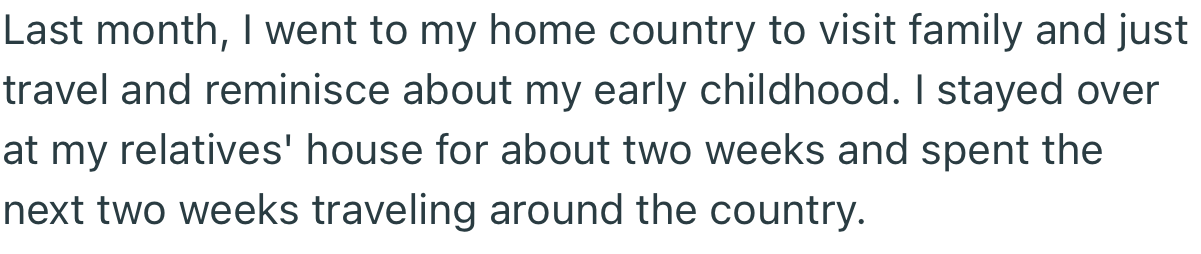 OP was home recently to visit family and reminisce about his childhood