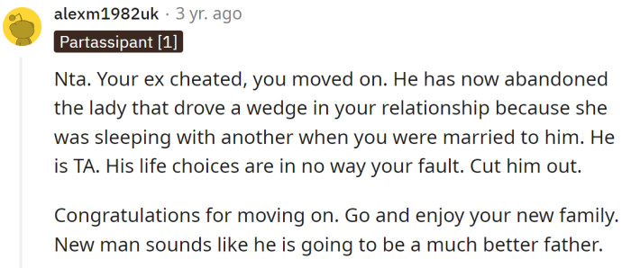 She moved on with her life