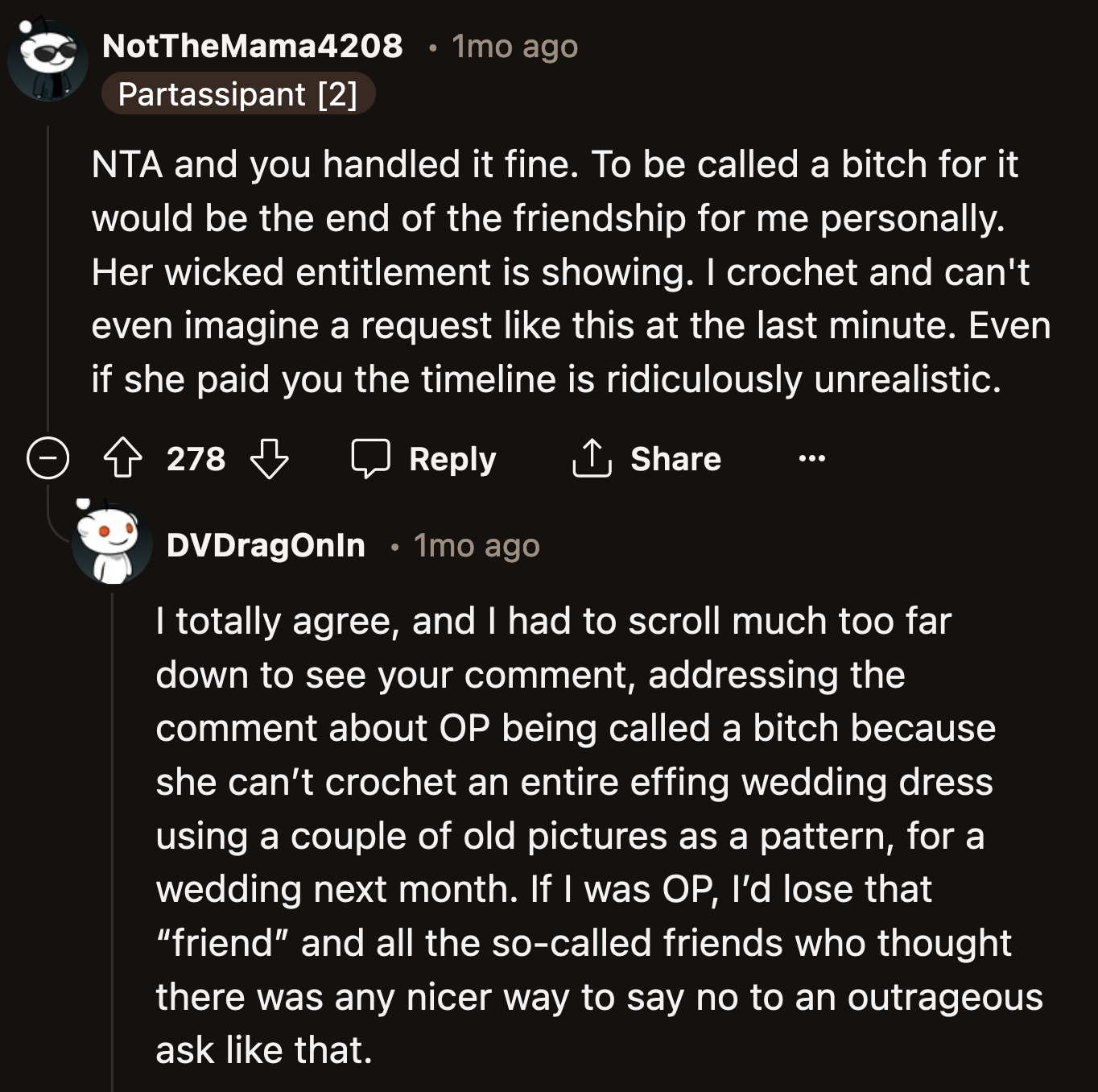 Redditors said OP handled the situation perfectly. If they had shown any hesitation, Jay would have tried to force this job on them relentlessly.