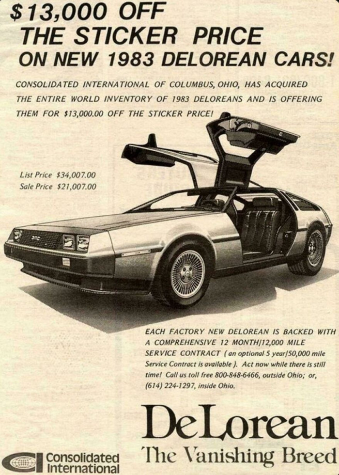 "1983 DeLorean"