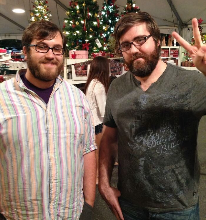 "My BF (Left) Met His Doppelganger At IKEA Last Night"