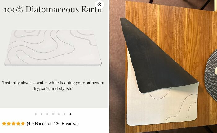 4. Ordered: Stone Bath Mat, Got: Giant Mouse Pad