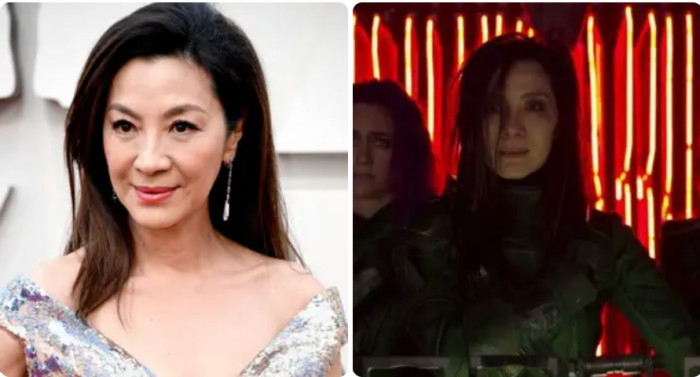 14. Before her appearance in Crazy Rich Asians, Michelle Yeoh acted in Guardians of the Galaxy Vol. 2 as Ravager captain Aleta Ogord.