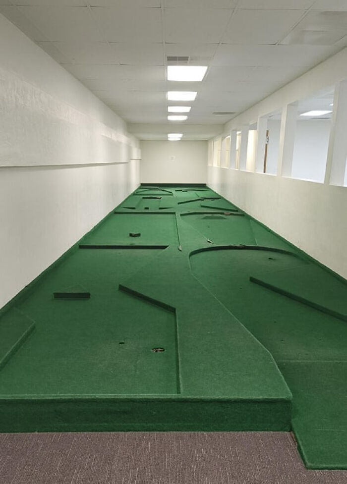 "This Mini-Golf Course At A Resort I'm Staying At"