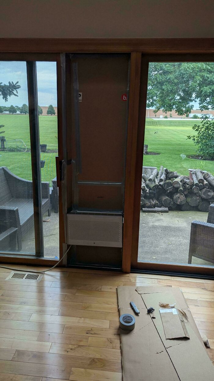 "Central AC Stopped Working During A Heatwave. None Of My Windows Are The Right Shape For A Window AC :("