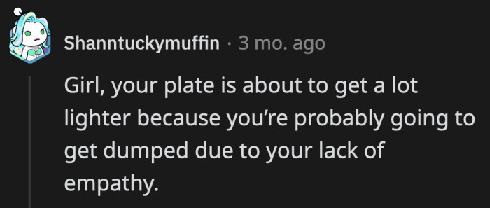 OP doesn't have to worry about handling too many things in the future, many Redditors predicted