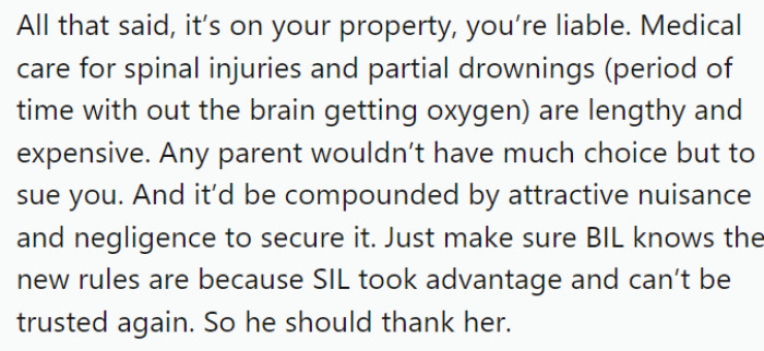 OP should make sure BIL knows the reason for the new rules