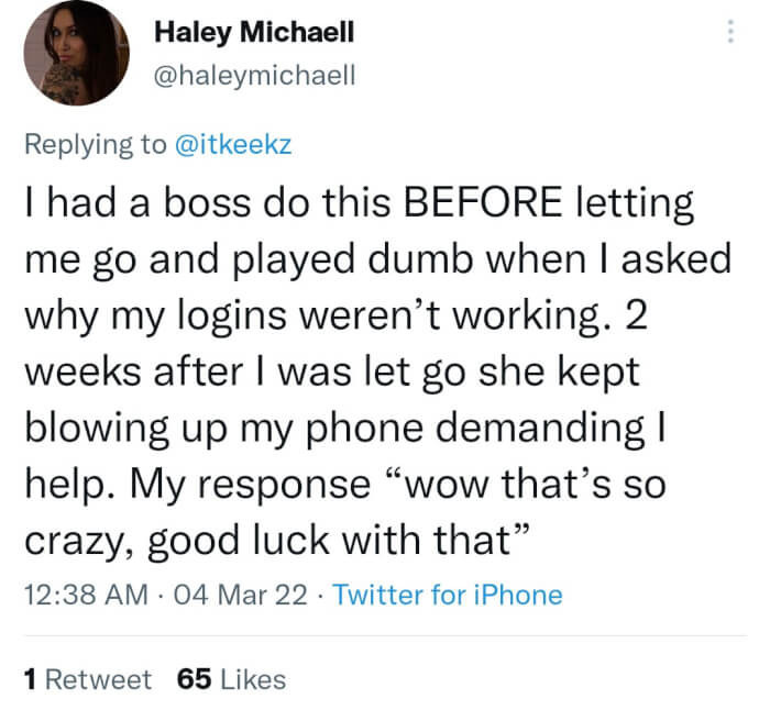 10. What a delicious form of retaliation!