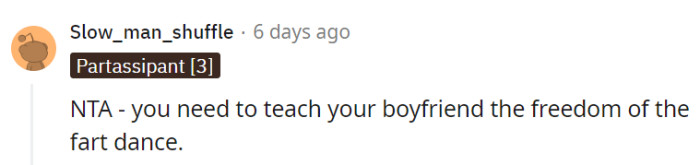 Fart dance supremacy.