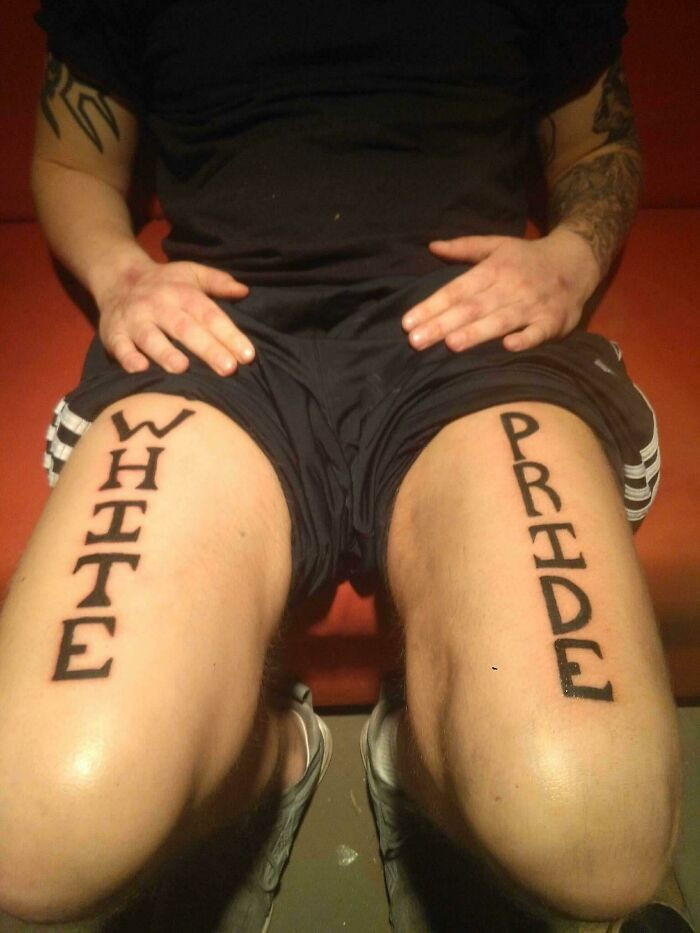 "For Some Reason, My Old Coworker Found It Appropriate To Show Off His New Ink To Me"