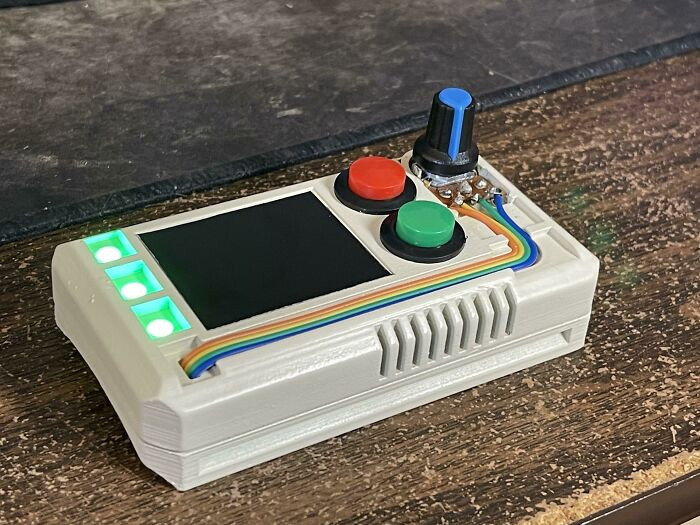 "Designed And Built A “Retro Time Travel Wrist Device” For A Commercial"