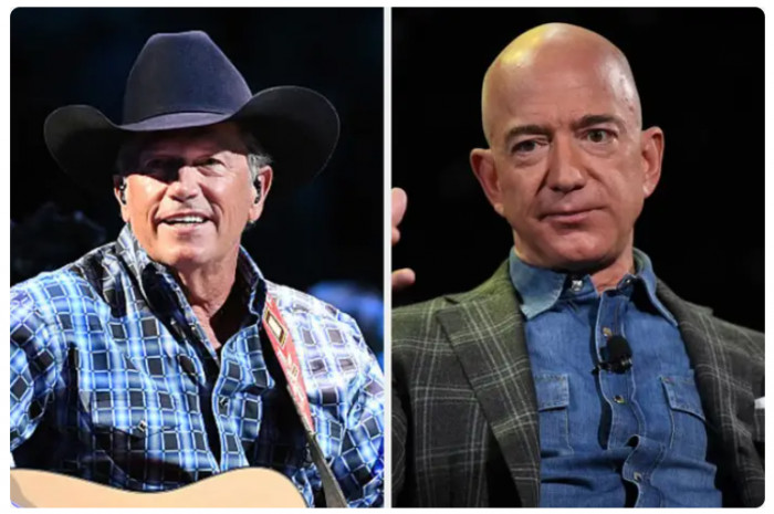 5. George Strait & Jeff Bezos