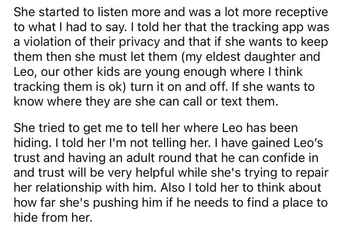 OP confronted his wife about her behavior towards her son specifically and their children generally.