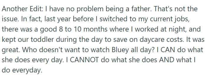 He believes people are focusing on the wrong things