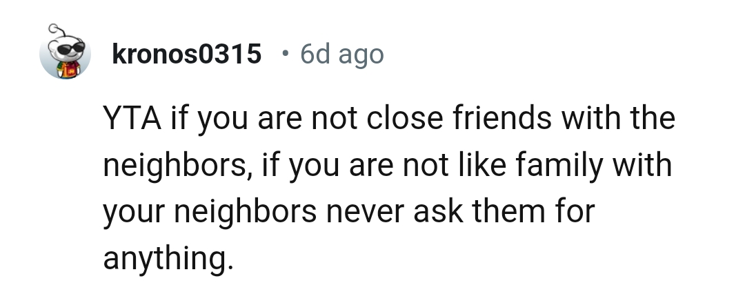 We've gathered some of the most upvoted comments from other Redditors for you to read through below