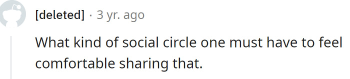 Supposing the weird one