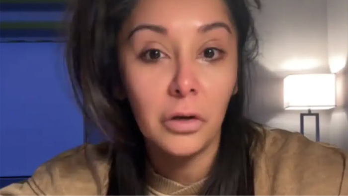 Nicole “Snooki” Polizzi in a heartfelt video clip discussing cancer update