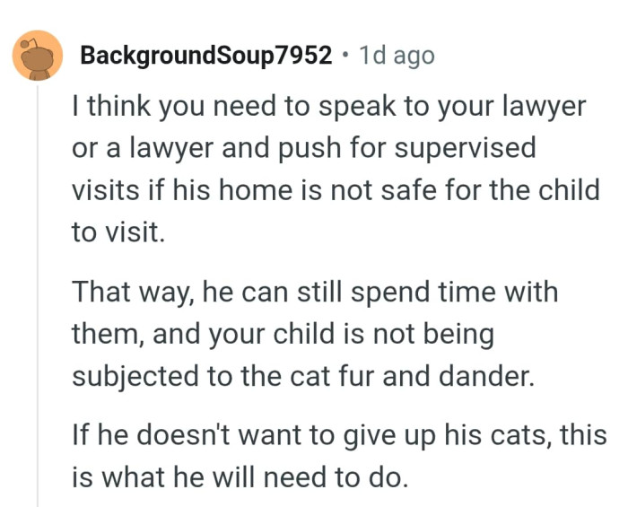 He'll have ro make a move if he wants to keep his cats