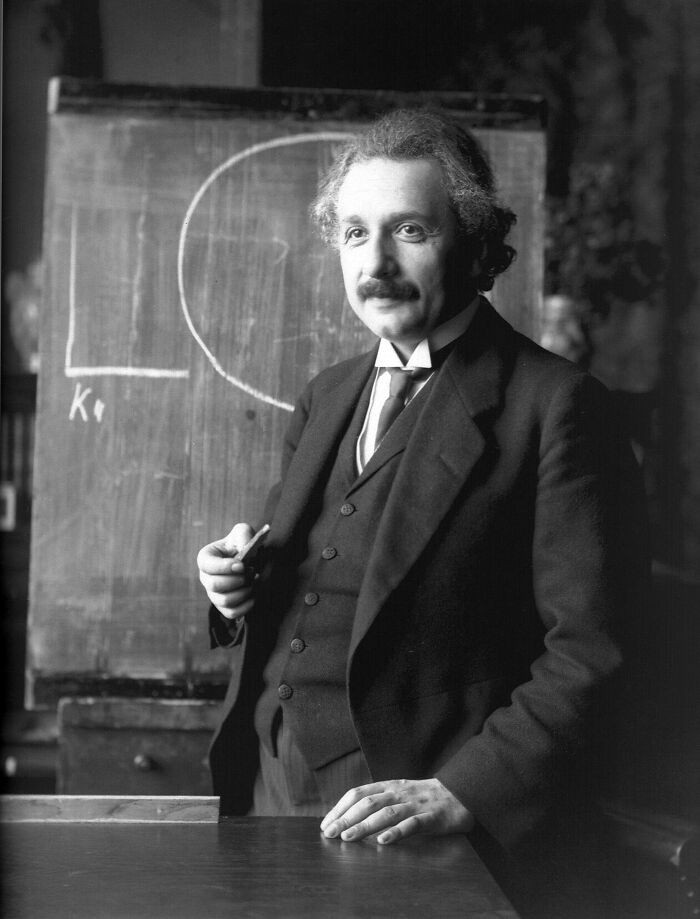 Einstein, often rumored to be bad at math, actually mastered calculus by the time he was fifteen.