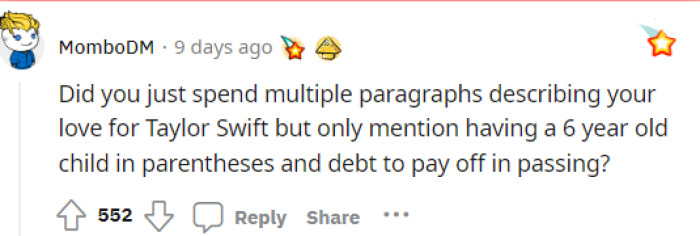 This is basically what we all got from it too, so she should just go to the concert honestly and let her boyfriend stay home since he doesn't feel like it's better than selling the tickets.