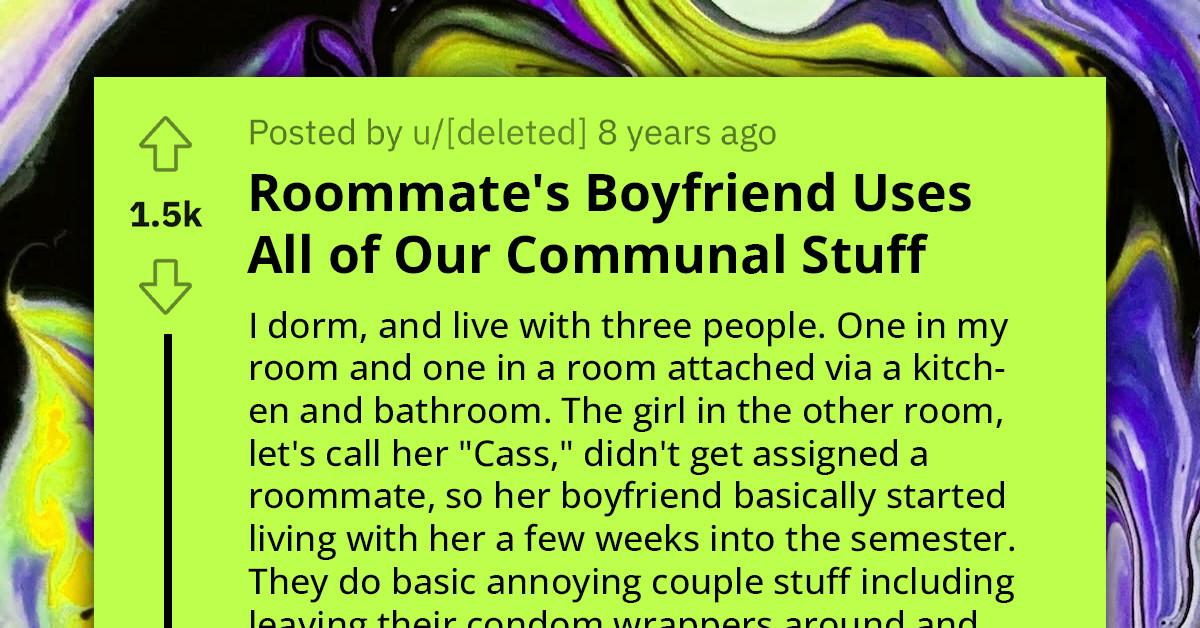 Redditor Hatches Hilarious Plot Against Roommate & Boyfriend Over Vanishing Toiletries
