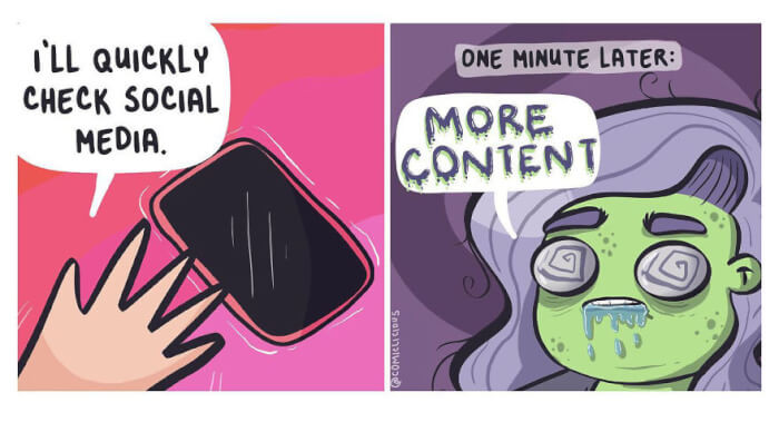 14. Social media wastes so much time