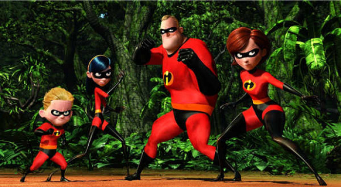 9. 'The Incredibles' has so much death and destruction, and the scene where Syndrome is sucked into a jet turbine is quite disturbing