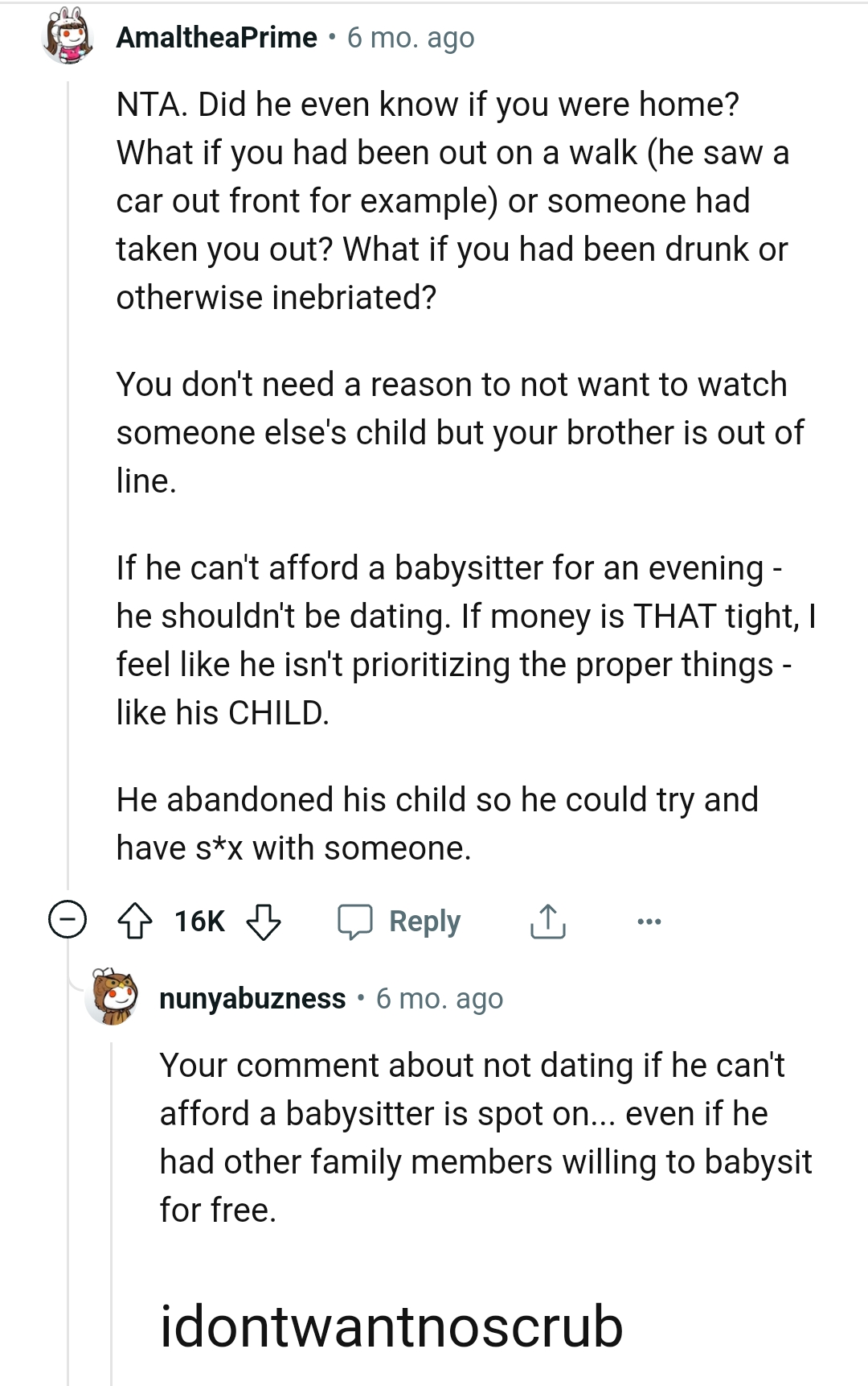 The OP doesn't need a reason to watch