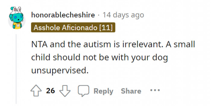 No child should be left, as previously mentioned, ALONE, in any situation without parental guidance. Period.