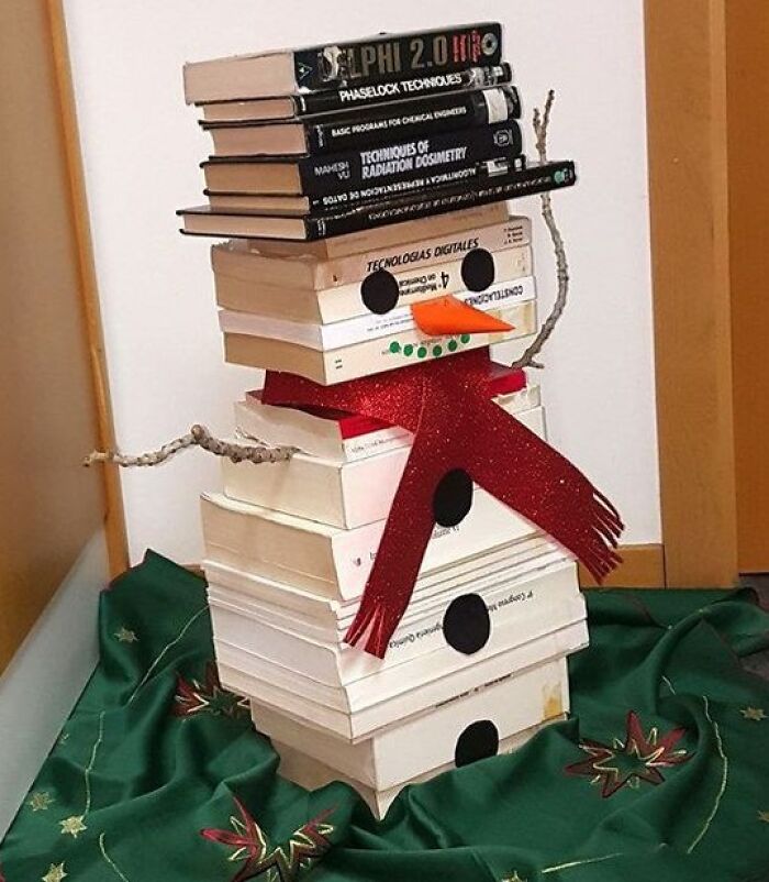 An academic Snowman