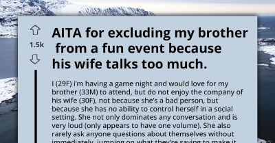 Woman Plots Secret Game Night Without Brother Due To His Wife Unbearable Habit That Ruins Every Family Gathering