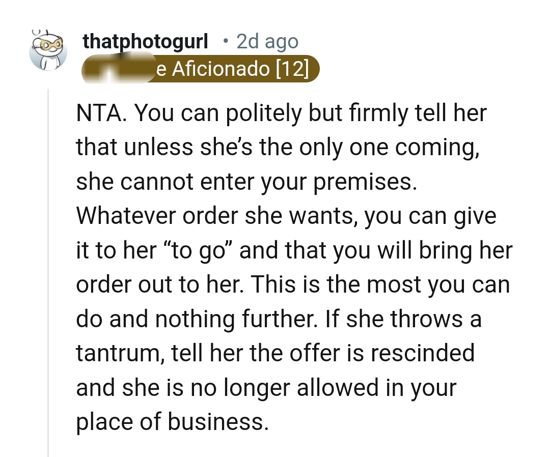 This is the most the OP can do and no further