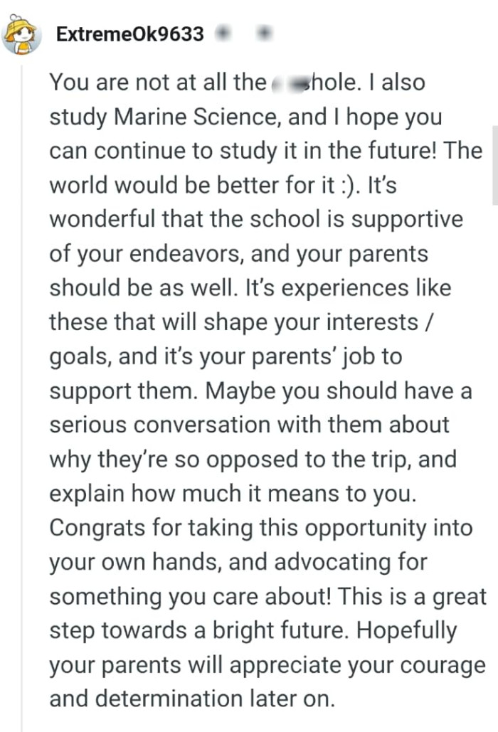 Let's head into the comments section and find out what other Redditors have to say about the story