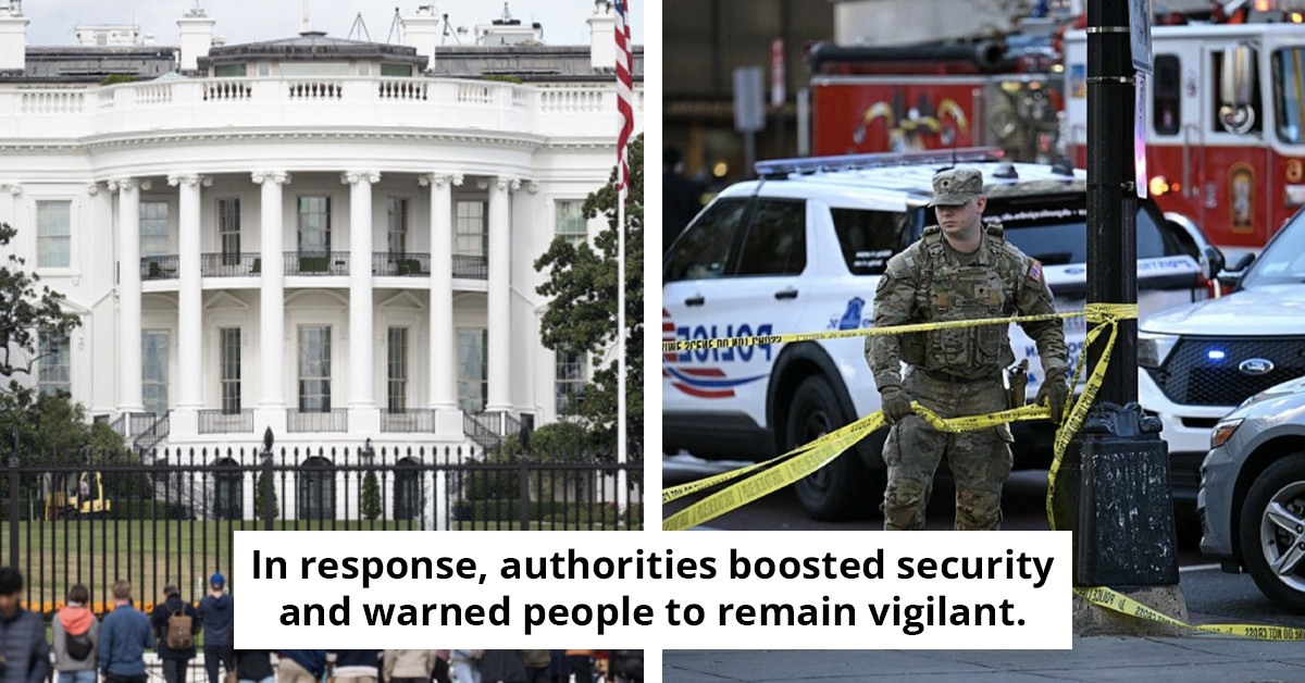 White House on Lockdown After Multiple Individuals, Including National Guard Members, Injured by Gunfire