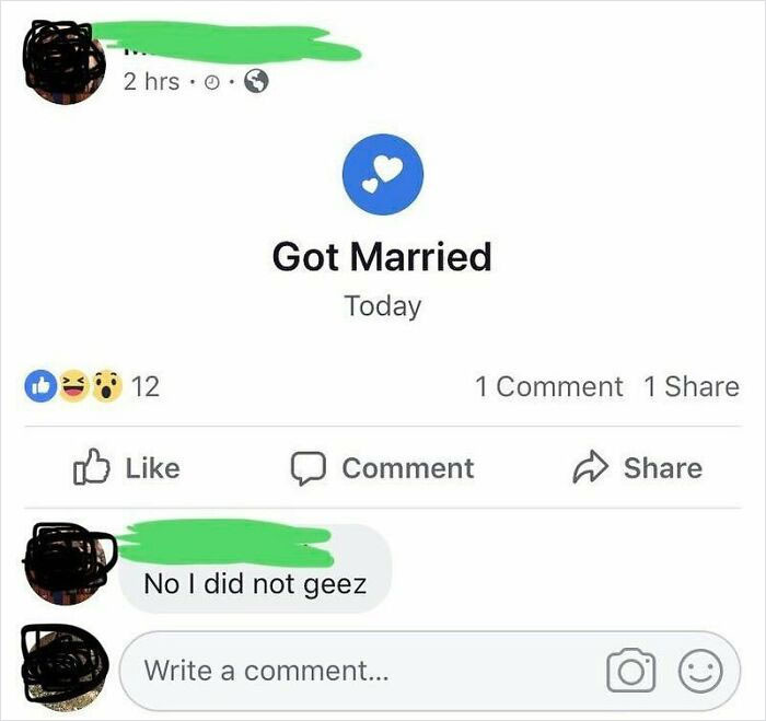 49. Geez Facebook! She Would Never!