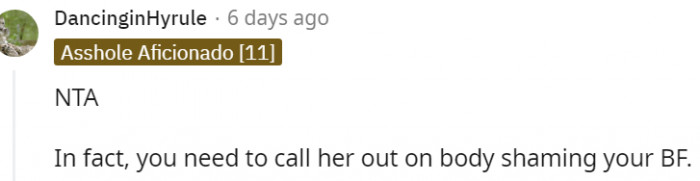 14. You need to call her out