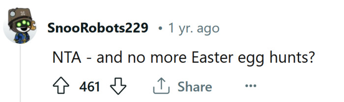 So, when's the next Easter egg hunt?