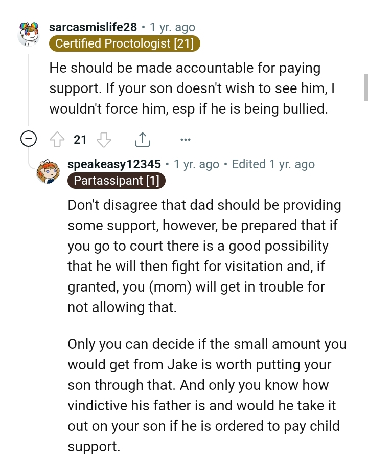 Being made accountable