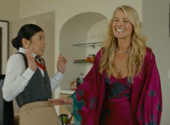 Billy Bob Thornton as Tommy Norris in a comedic hotel mishap scene