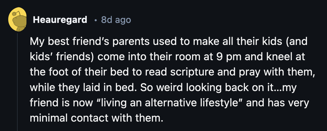 24. They were workshopping their cult.